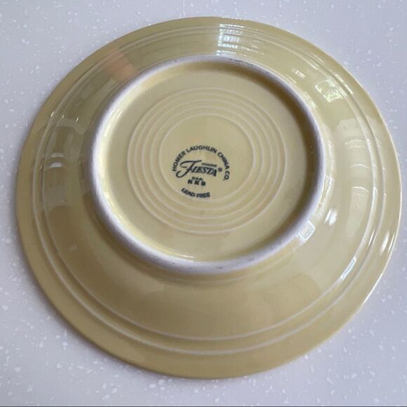 Fiesta 7 inch salad plate in sunflower - Picture 2 of 3